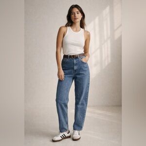 Vintage 90s Gitano Relaxed Fit Jeans | 100% Cotton · High Rise Mom Denim